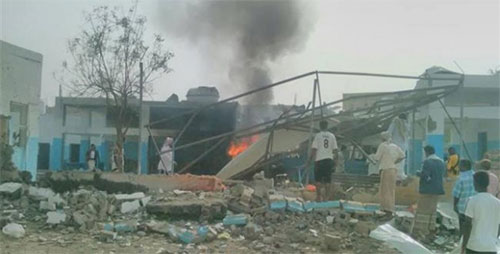 La agresión saudí destruye otro hospital de Médicos Sin Fronteras en Yemen